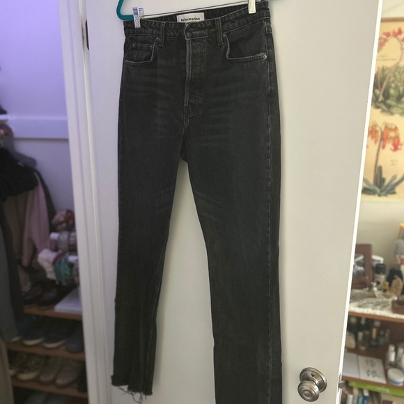 Reformation Brooke Jean (Size 29) Black, Pacific Wash - Picture 6 of 9